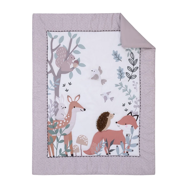 Nojo Woodland 3-pc. Crib Bedding Set