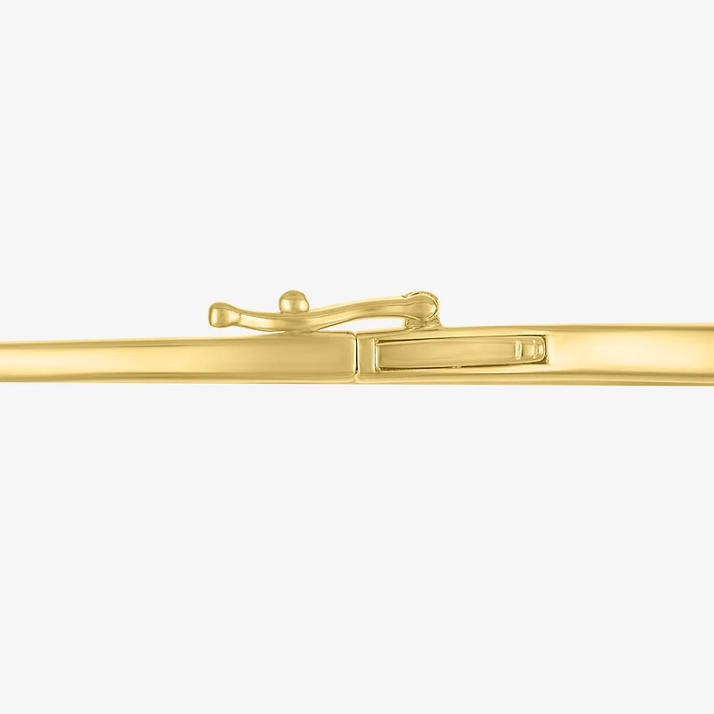 Diamond Addiction (G-H / I1-I2) North Star Womens 1/10 CT. T.W. Lab Grown White Diamond 14K Gold Over Silver Sterling Silver Star Bangle Bracelet