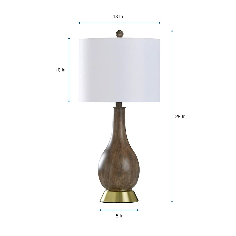Stylecraft 28" Bedford Table Lamp