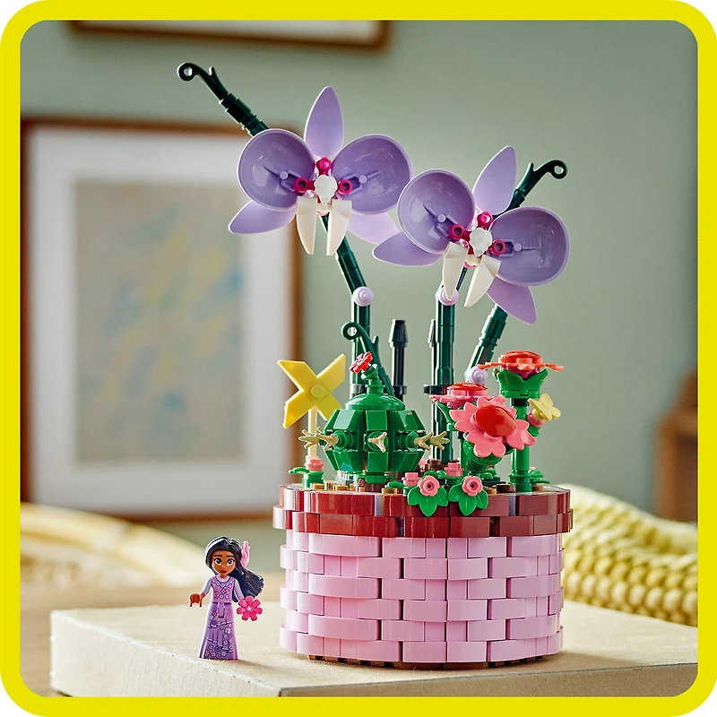 LEGO® Disney Isabelas Flowerpot 43237 Building Set 641-pc.
