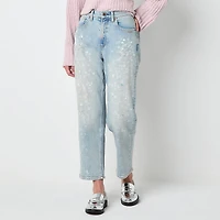 Arizona Womens Juniors Highest Rise Straight Leg Jean