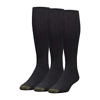 Gold Toe Ultra Tec Mens Breathable Multi-Pack 3 Pair Over the Calf Socks