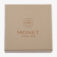 Monet Jewelry Gold Tone Compact Mirror