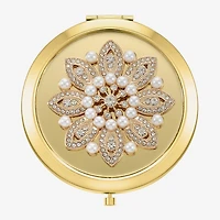 Monet Jewelry Gold Tone Gold Tone Compact Mirror