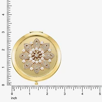 Monet Jewelry Gold Tone Gold Tone Compact Mirror