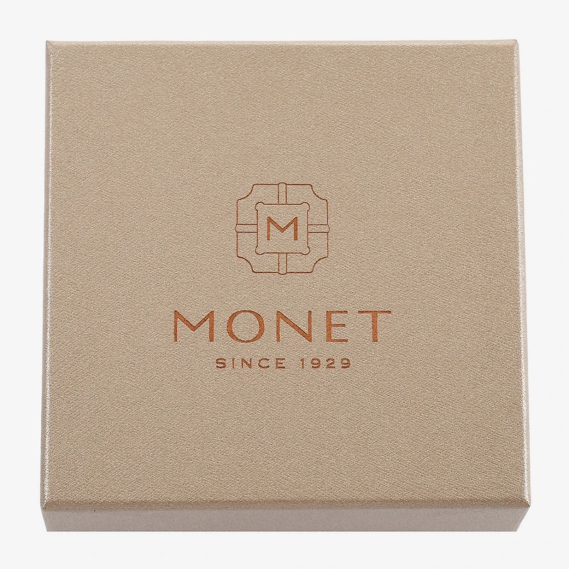 Monet Jewelry Gold Tone Butterfly Compact Mirror