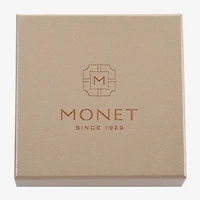 Monet Jewelry Gold Tone Butterfly Compact Mirror
