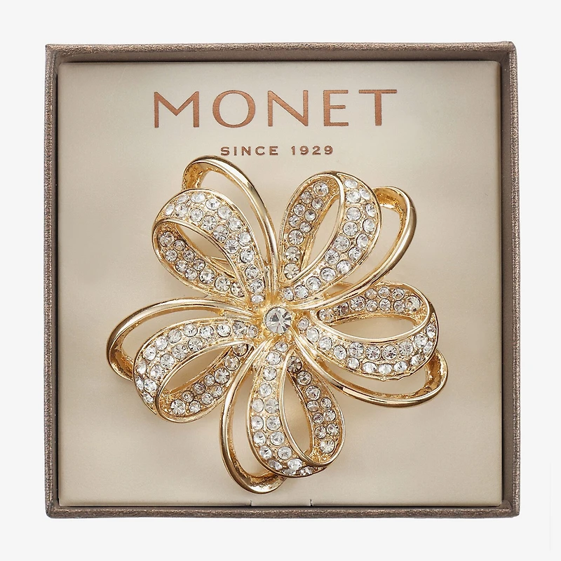 Monet Jewelry Crystal Pin