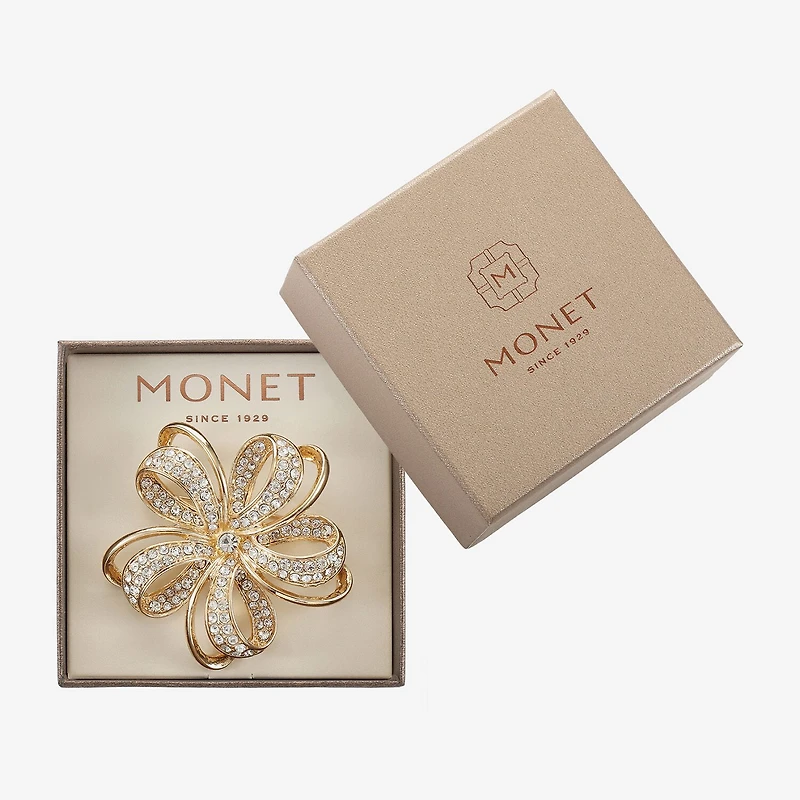 Monet Jewelry Crystal Pin