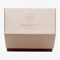 Monet Jewelry Gold Tone Womens Multi Color Cuff Bracelet