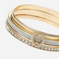 Monet Jewelry Two Tone Womens 3-pc. Bracelet Set