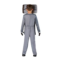 Little & Big Kid Boys Skibidi Toilet Speakerman 4-pc. Costume