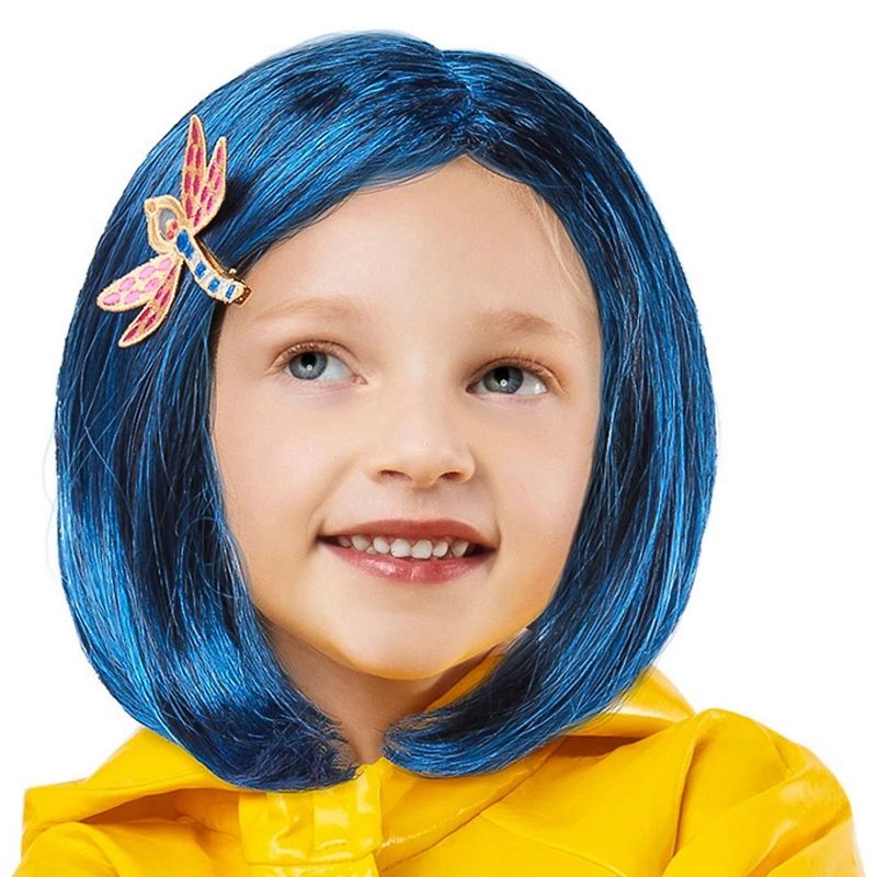 Little & Big Kid Girls Coraline Wig Costume Accessory