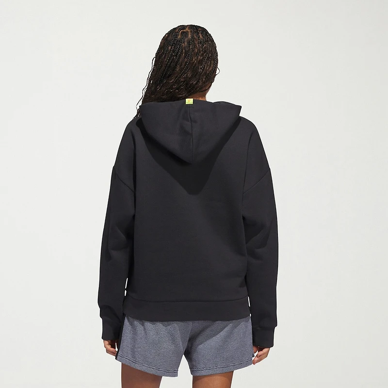 adidas Womens Long Sleeve Fleece Active Hoodie