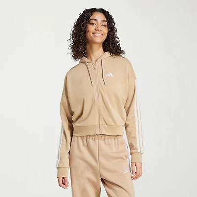 adidas Womens Long Sleeve Zipper Active Hoodie
