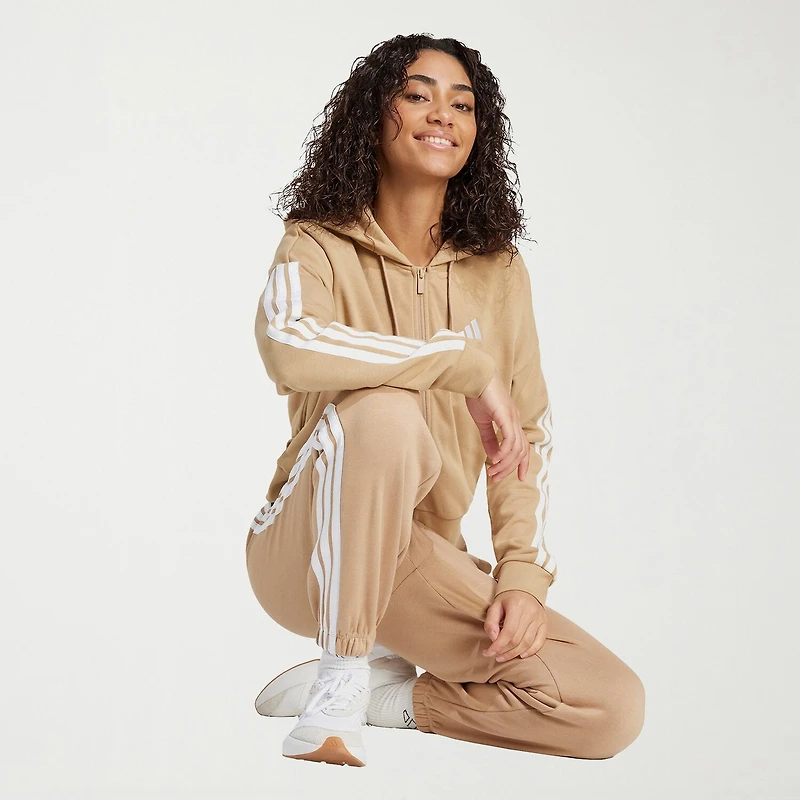 adidas Womens Long Sleeve Zipper Active Hoodie