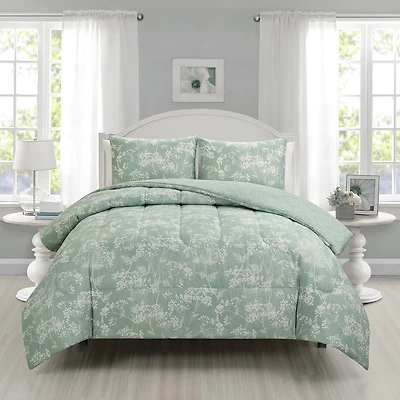 Richmond Park Drea 3-pc. Floral Reversible Midweight Comforter Set