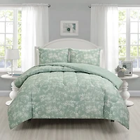 Richmond Park Drea 3-pc. Floral Reversible Midweight Comforter Set