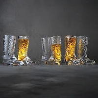 Whiskey and Rye 6-pc. Shot Glass Set