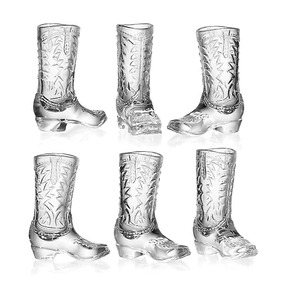 Whiskey and Rye 6-pc. Shot Glass Set