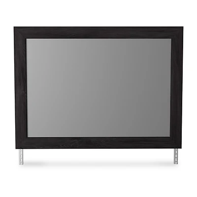 Signature Design by Ashley Belachime 42" Bedroom Dresser Mirror in Charcoal