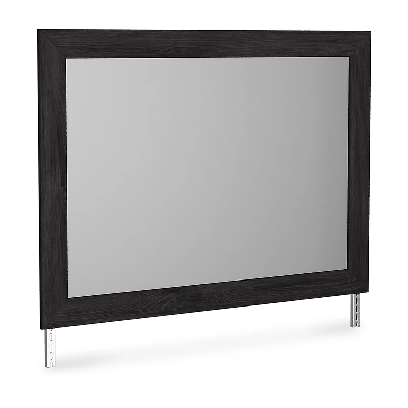 Signature Design by Ashley Belachime 42" Bedroom Dresser Mirror in Charcoal