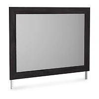Signature Design by Ashley Belachime 42" Bedroom Dresser Mirror in Charcoal