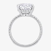 Womens 4 7/8 Ct. T.W. Lab Created White Moissanite 10K Gold Solitaire Engagement Ring