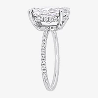 Womens 4 7/8 Ct. T.W. Lab Created White Moissanite 10K Gold Solitaire Engagement Ring