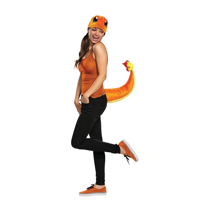 Unisex Adult Pokemon Charmander Kit Costume Accessory