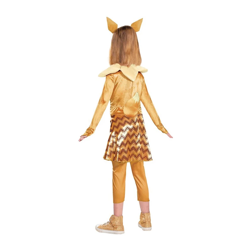 Little & Big Kid Girls Eevee Deluxe Pokemon Costume Set