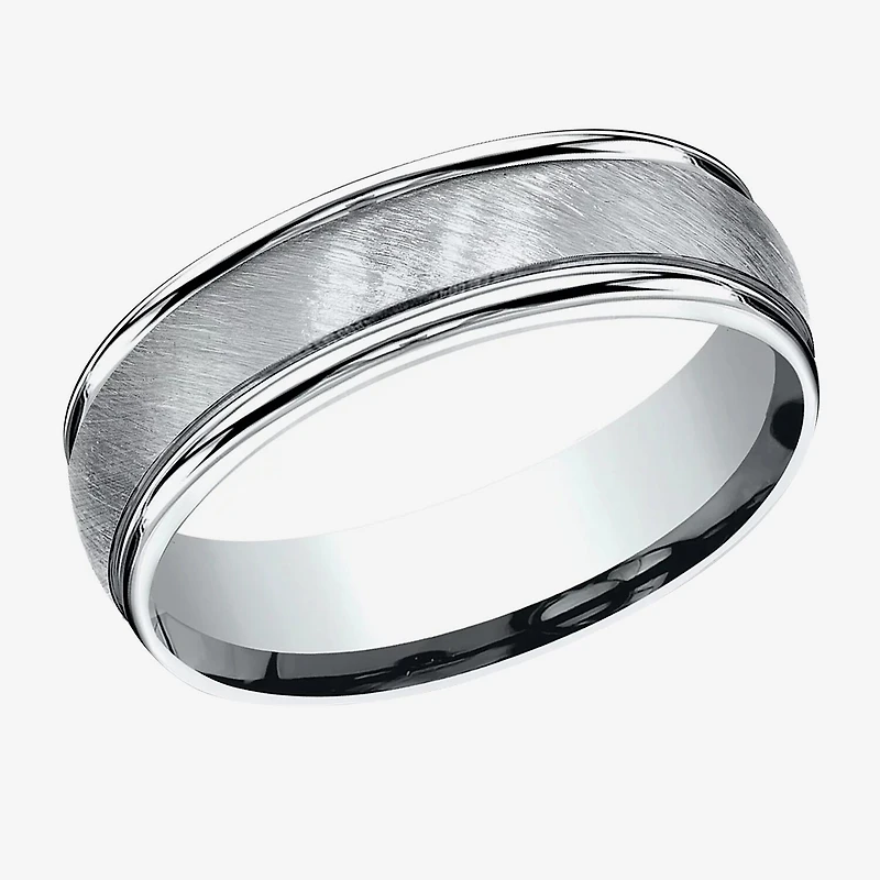 Mens 6MM 10K Gold Wedding Band