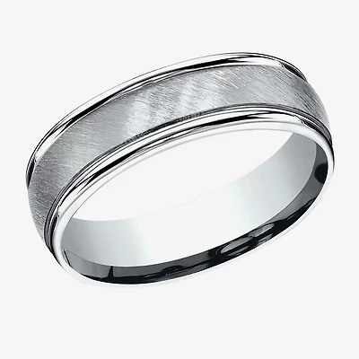 Mens 6MM 10K Gold Wedding Band