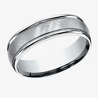 Mens 6MM 10K Gold Wedding Band