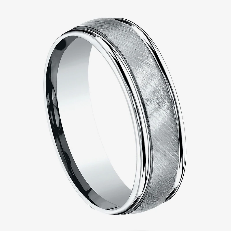 Mens 6MM 10K Gold Wedding Band