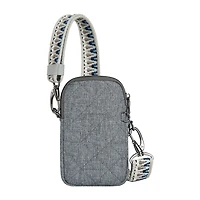 Travelon Boho Anti-Theft 2 Compartment Phone Crossbody