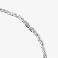 Shaquille O'Neal XLG™ Mens Cubic Zirconia Stainless Steel 22 Inch Tennis Necklace