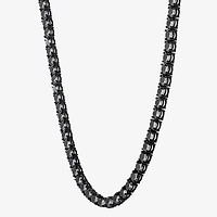 Shaquille O'Neal XLG™ Mens Cubic Zirconia Stainless Steel 22 Inch Tennis Necklace