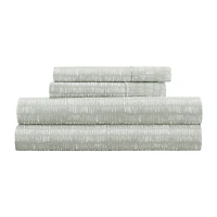 Casual Comfort Dashed Lines Patterned Sheet Set