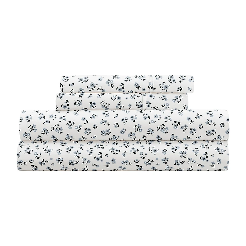 Casual Comfort Ditsy Floral Patterned Sheet Set