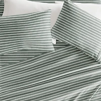 Casual Comfort Distressed Awning Patterned Sheet Set