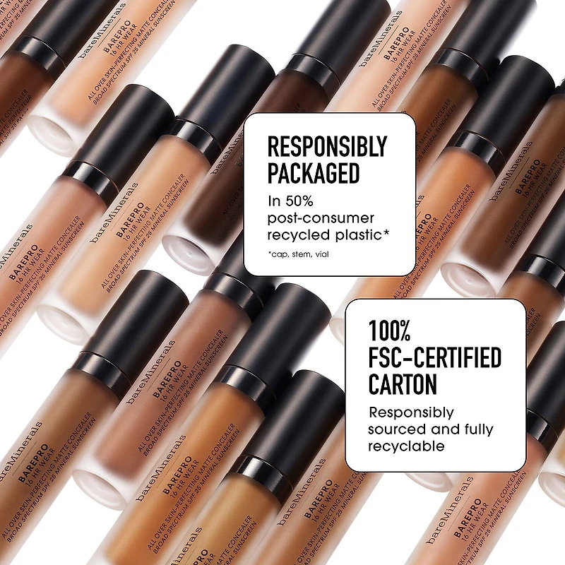 bareMinerals Barepro 16hr All Over Skin-Perfecting Matte Concealer Mineral SPF 25