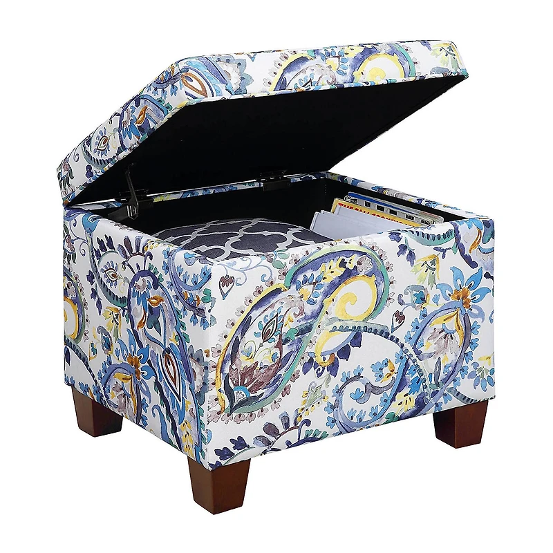 Madisson Cushioned Storage Ottoman