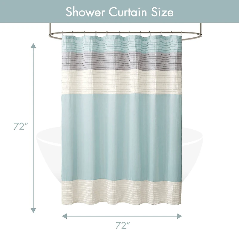 Madison Park Eastridge Shower Curtain