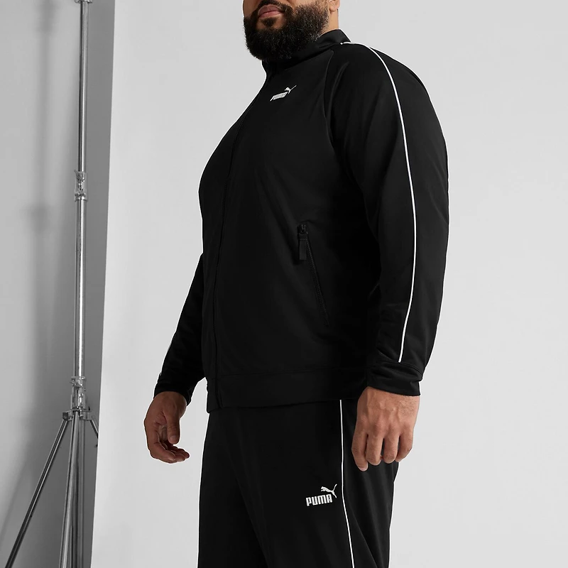 PUMA Mens Big and Tall Lightweight Track Jacket