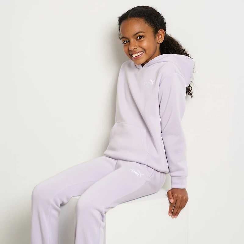PUMA Big Kid Girls Regular Fit Fleece Jogger Pant