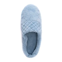 Muk Luks Womens Micro Chenille Clog Slippers
