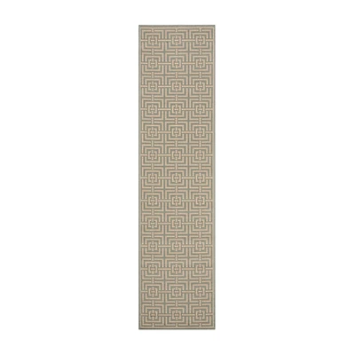 Safavieh Linden Collection Neal Geometric Runner Rug