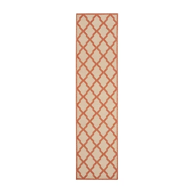 Safavieh Linden Collection Neasa Geometric RunnerRug