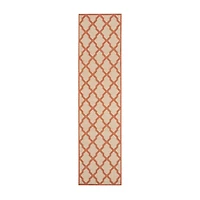 Safavieh Linden Collection Neasa Geometric RunnerRug